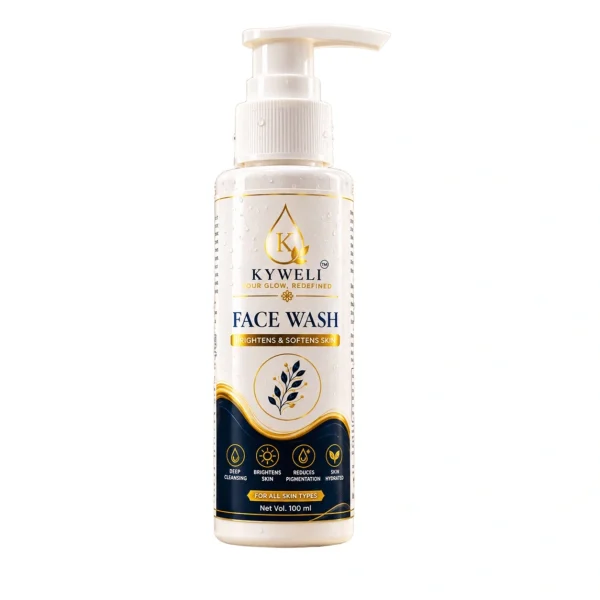 Face Wash – Brightens & Softens Skin | Deep Cleansing | 100 ml